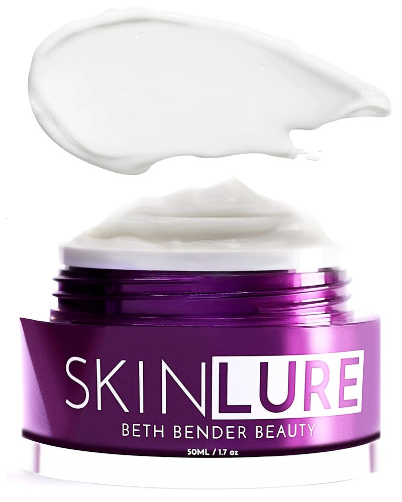 Beth Bender Beauty SKINLURE Hydrate  Revive Face Moisturizer with Vitamin C  Anti Aging Facial Cream for Dry Sensitive Skin  17 oz