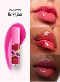 AMYTIS GARDEN GLAZE LIP OIL-for soft plump a supple lips- Berry Jam  - Image 2