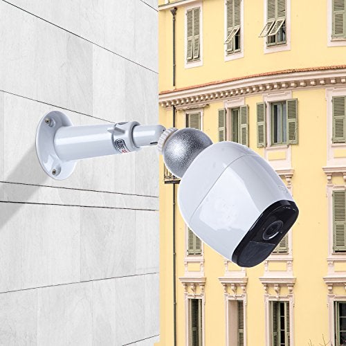 Suptig Mount Mounting Bracket Adjustable Mount Outdoor Indoor for Arlo Pro Arlo Camera Arlo Go Arlo Pro 2 (2 Pack White and Black) - Image 5