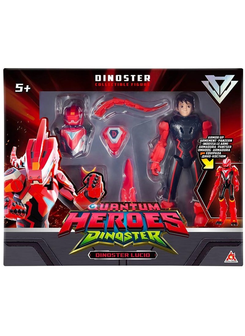 Quantum Heroes Dinoster - Lucio Armored Action Figure 20CM - Image 1