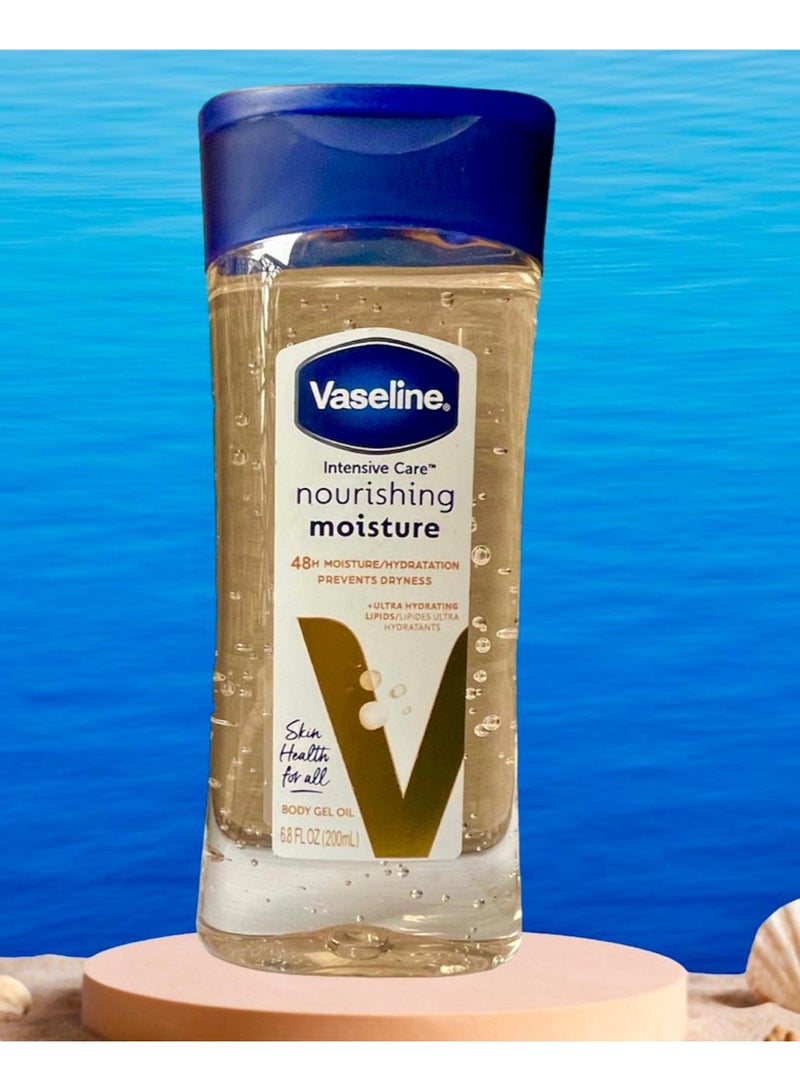 فازلين جل زيت الجسم المرطب المغذي للعناية المركزة 200 مل - Image 2