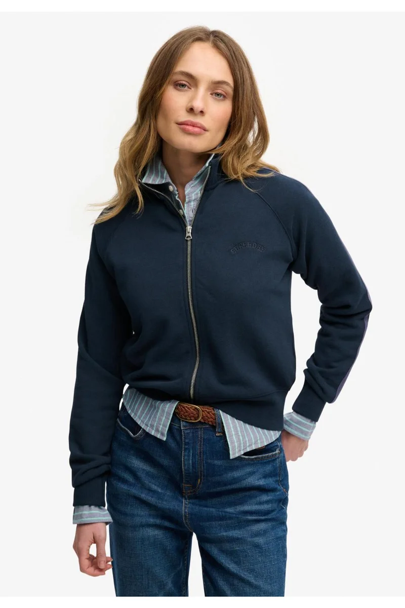 سوبر دراي Essential Logo Zip Track Top