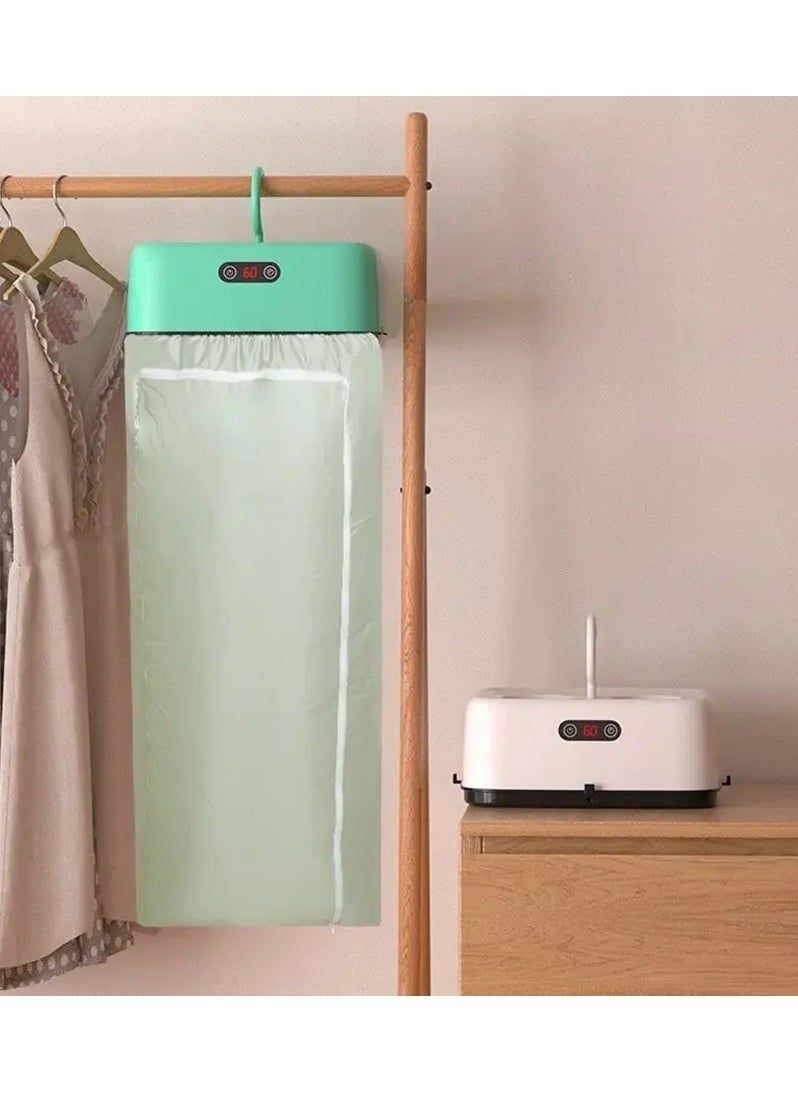 DubaiGallery Portable Electric Foldable Clothes Dryer Heater Home Bedroom Living Room Clothesline Multifunctional Timing Hot Air  - Image 2