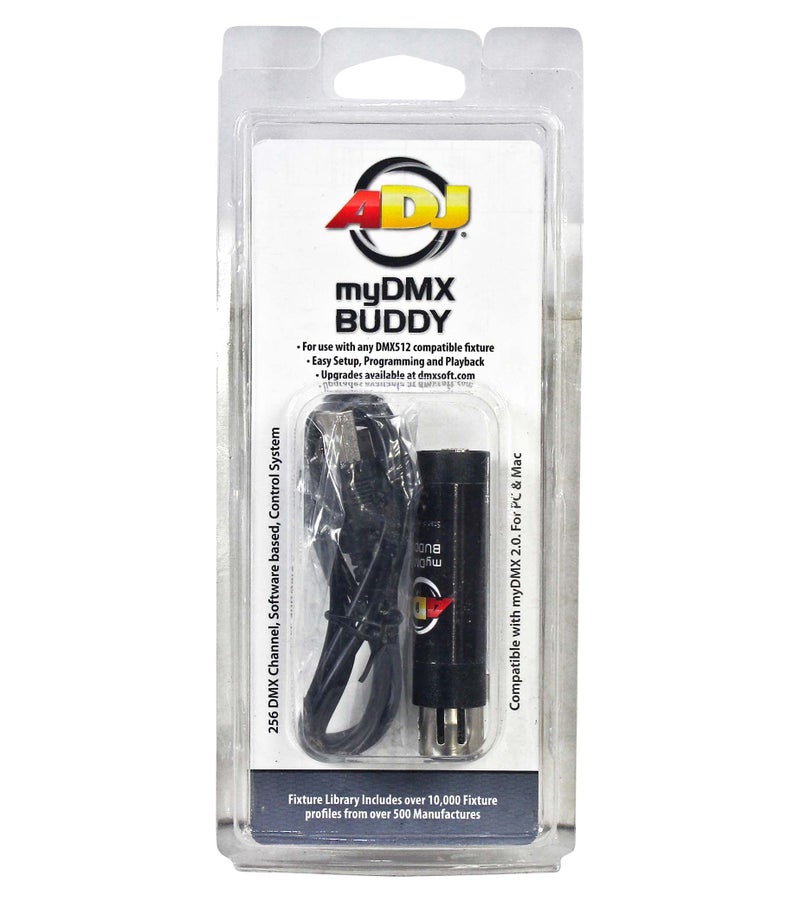 ADJ Products, MYDMX Buddy, Entry Level DMX Hardware Dongle Compatible with MYDMX 2.0 Software MYD858 - Image 4