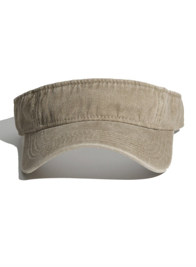 Sports Sun Visor Hats，Cotton Adjustable Sun Caps for Men Women - Image 3