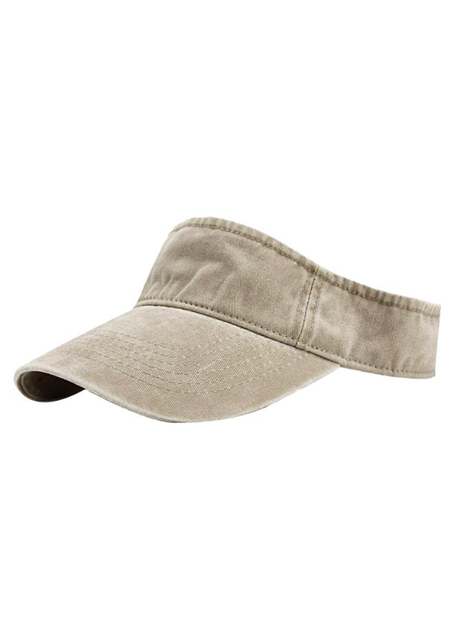 Sports Sun Visor Hats，Cotton Adjustable Sun Caps for Men Women - Image 1