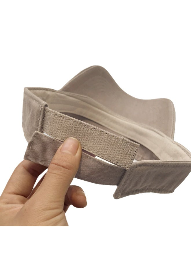 Sports Sun Visor Hats，Cotton Adjustable Sun Caps for Men Women - Image 4
