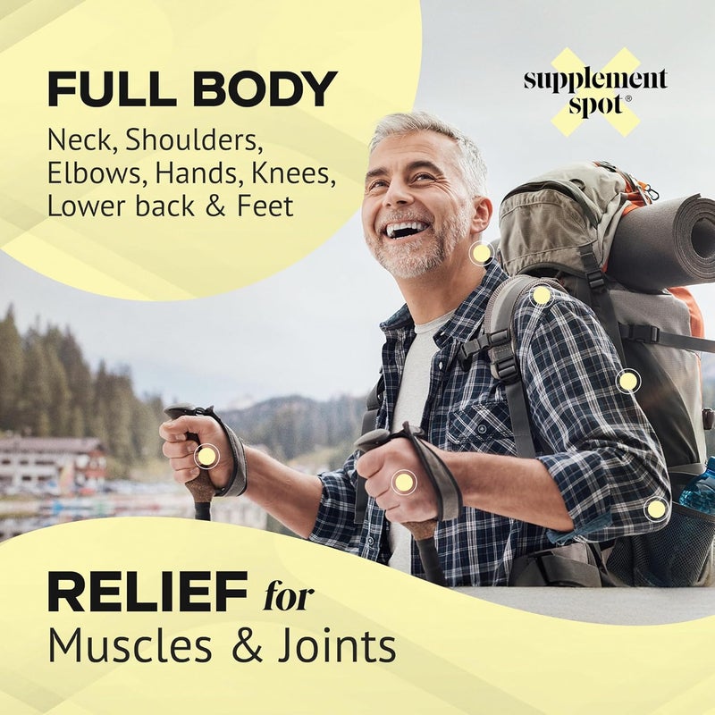 Supplement Spot Capsaicin Lotion  Cream for Muscles  Joints  Deep Penetrating Roll On w0075 Capsaicin Cream  3 oz - Image 3