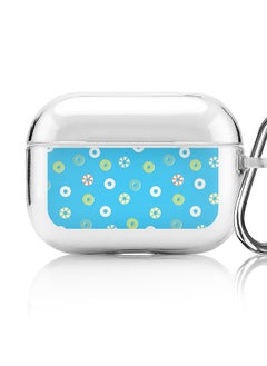 Stylizedd Classic Clear printed Case for Apple AirPods Pro 2nd Generation Thin Transparent Cover [Designed for Apple AirPods Pro 2nd Generation] - Loopy Hoops  - Image 1