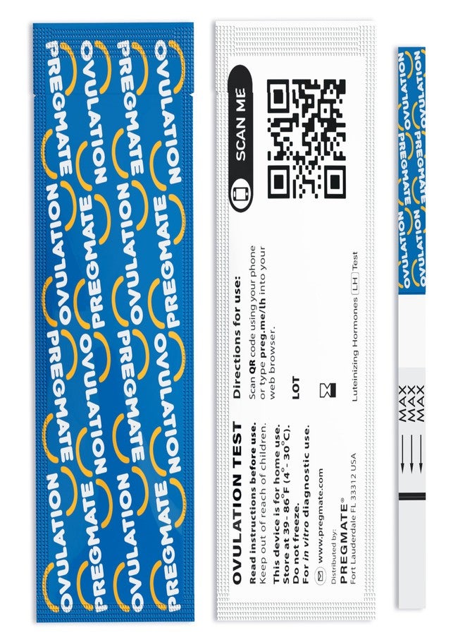 Pregmate 50 Ovulation and 20 Pregnancy Test Strips - Image 3