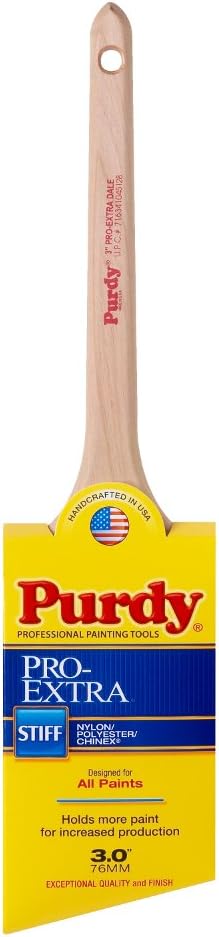 Purdy 3 Purdy 144080730 ProExtra Dale Angled Sash Paint Brush Tynex Chinex  Orel - Image 1