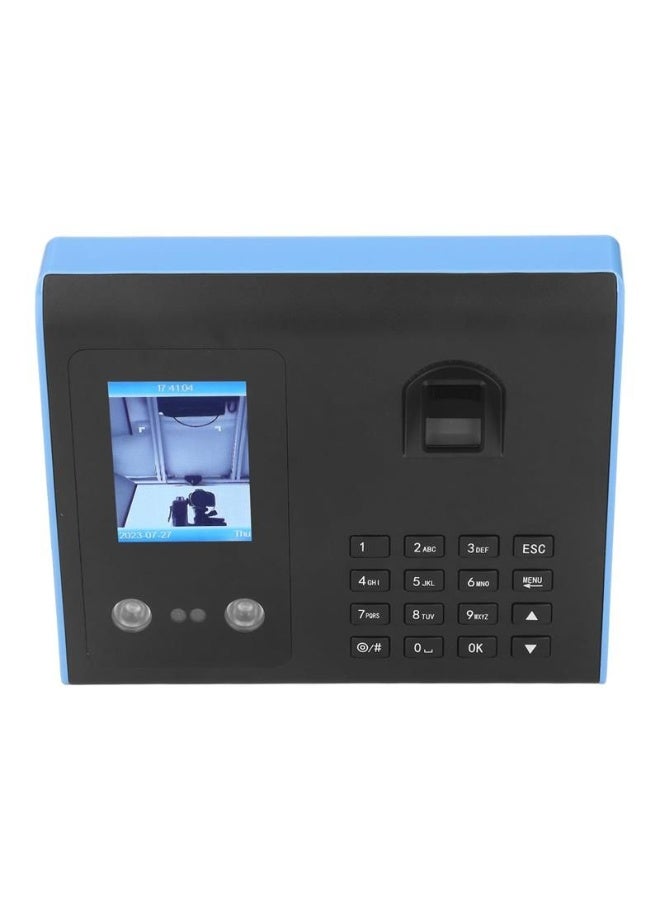 Face  Fingerprint Time Attendance Machine with Password – Multi-Language Support - Image 1