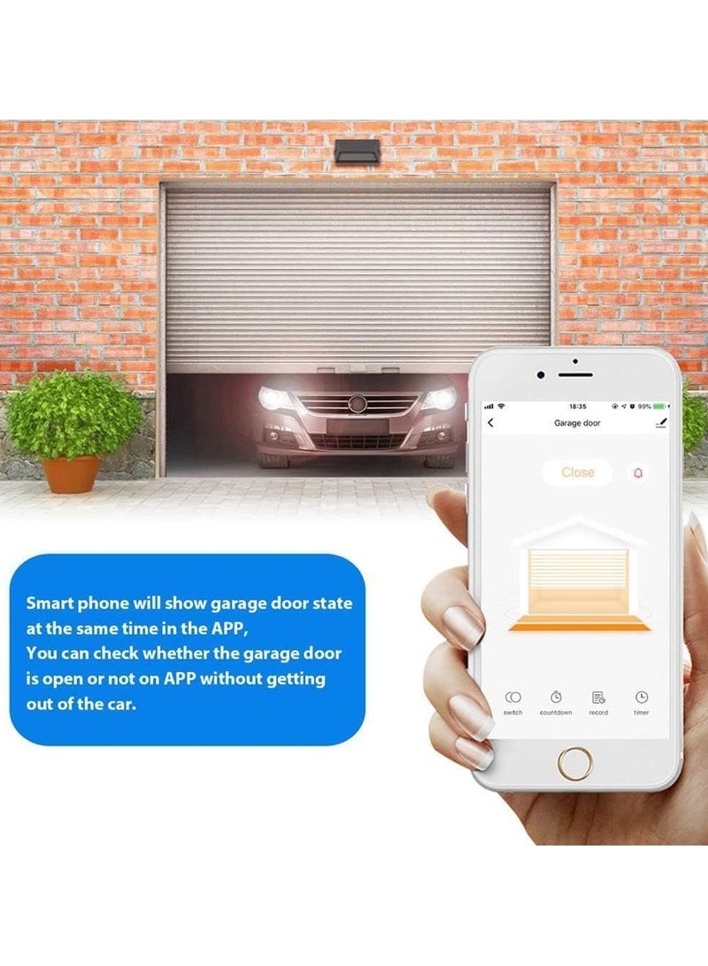 Tuya Smart WiFi Switch Garage Door Opener Controller Work with Echo Google Home SmartLife/Tuya APP Control No Hub Required - Image 4