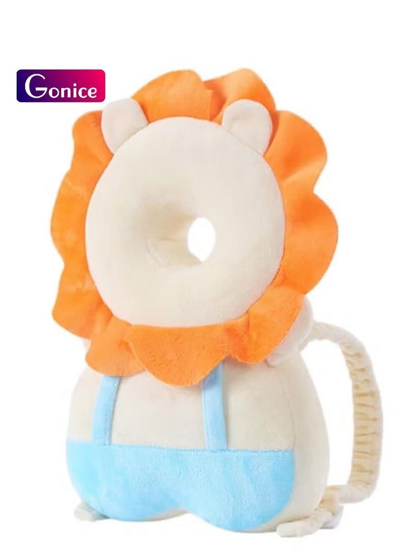 جونيس حقيبة ظهر لحماية رأس الطفل، واقي رأس للمشاية للأطفال الصغار، وسادة واقية للرأس قابلة للتعديل مع وسادة أمان - Image 1