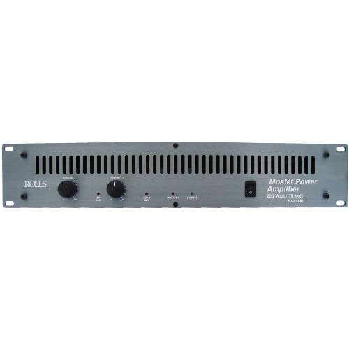 Rolls RA2100b 2-Channel 100 Watts/RMS Channel @ 4 Ohms Power Amplifier - Image 1