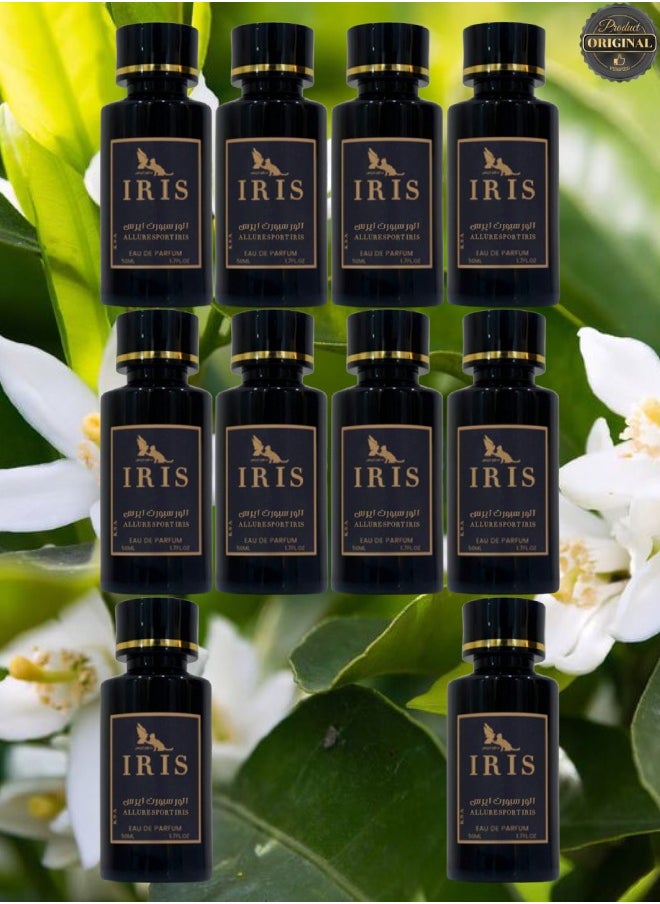 IRIS 10 Pieces Allure Sport Iris Perfume 50ML  - Image 1