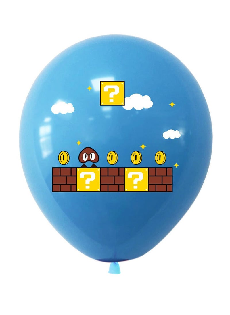 null - Super Mario Birthday Party Decoration Set Happy Birthday Banner Bunting Cake Decorating Topper Balloons For Boys Girls Birthday Baby Shower Decoration - Image 1