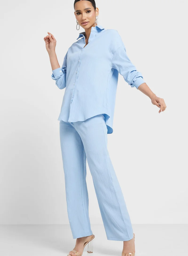 Khizana Classic Shirt And Pant Set