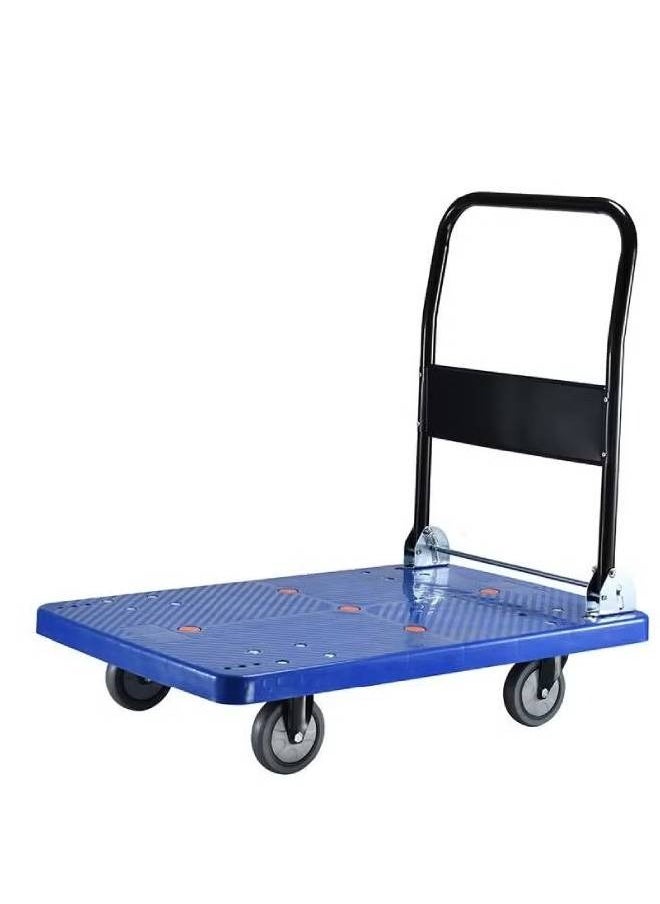 NKX Heavy-Duty Folding Platform Cart with Swivel Wheels – 4-Wheel Utility Dolly Affordable Weight Capacity 300 Kg  - Image 1
