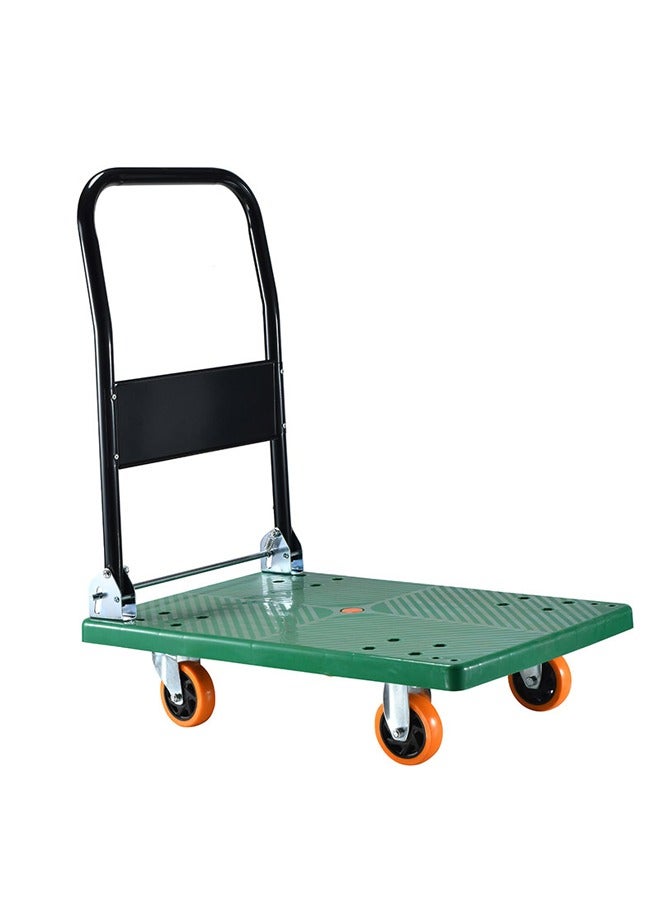 NKX Heavy-Duty Folding Platform Cart with Swivel Wheels – 4-Wheel Utility Dolly Affordable Weight Capacity 300 Kg - Image 1