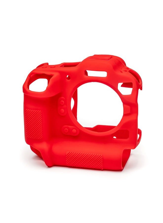 easyCover Silicone Camera case - Protection for Your Camera Canon R3 (Red) - Image 1