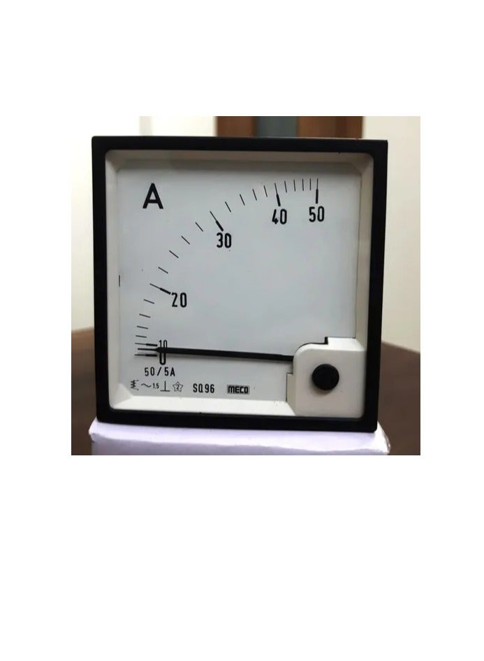 AC Analogue Panel Ammeter 96x96 CT Type Secondary 1A ERI96/ESI96 - Image 3