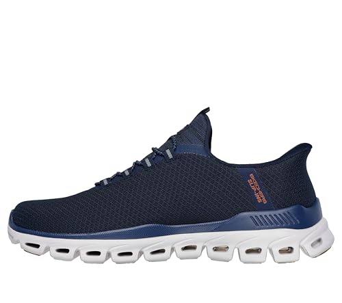 Skechers Men's Glide-Step Noxus Hands Free Slip-in Sneaker,Navy,8 - Image 3