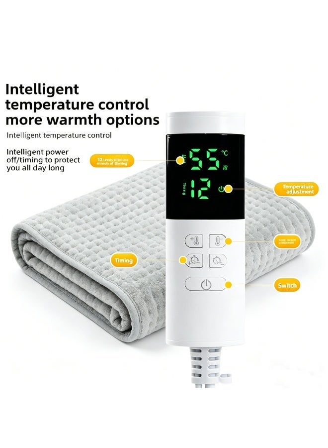 Electric Heating  Pad, with LED Controller ,Home-use Mat for Leg & Body Warming with Constant Temperature Hot Compress, Portable Mini Electric Blanket - Image 1