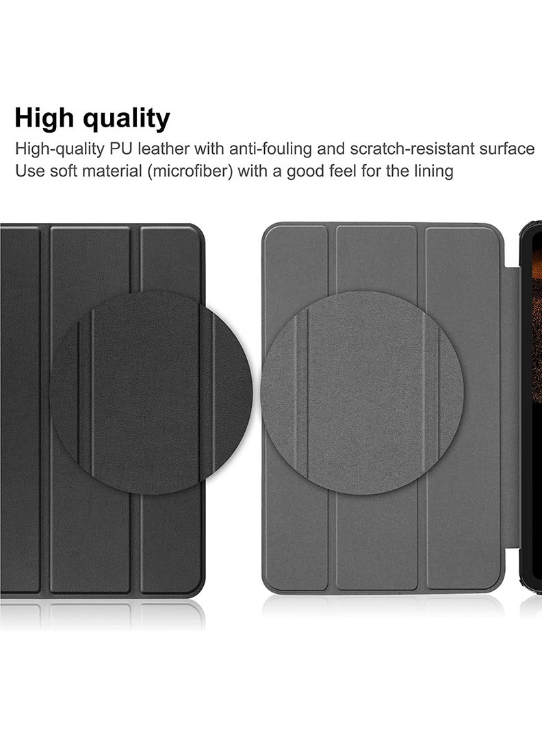 Theodor Protective Flip Case For Samsung Galaxy Tab S7 - S8 With Trifold Stand Auto Wake Sleep Shockproof Cover I dont sweat I sparkle white copy - Image 4