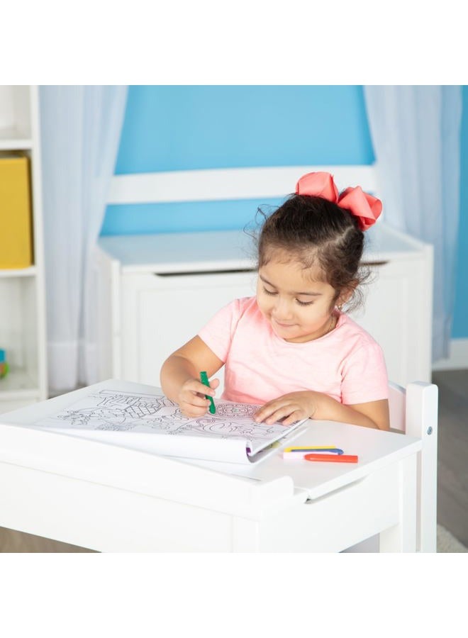 Melissa & Doug Princess & Fairy Jumbo Coloring Pad - Image 3
