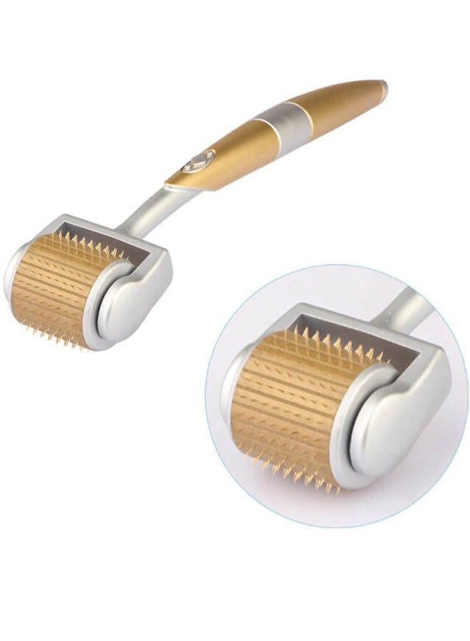 ECVV Professional Derma Roller For Hair Growth 0.2-3 mm with 192 Stainless Steel Needles | Repairs Damaged Hair, Activates Hair Follicles | For Hair Fall & Hair Thickening | Reduces Acne Scars | Safe & - Image 1