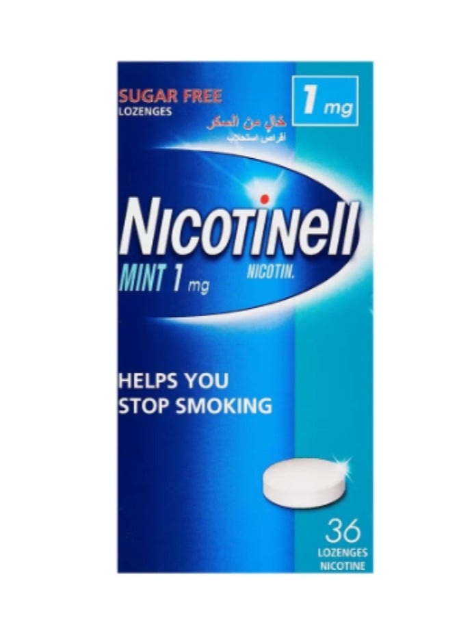 NICOTINELL Lozenge Fresh Mint Flavour Sugar Free