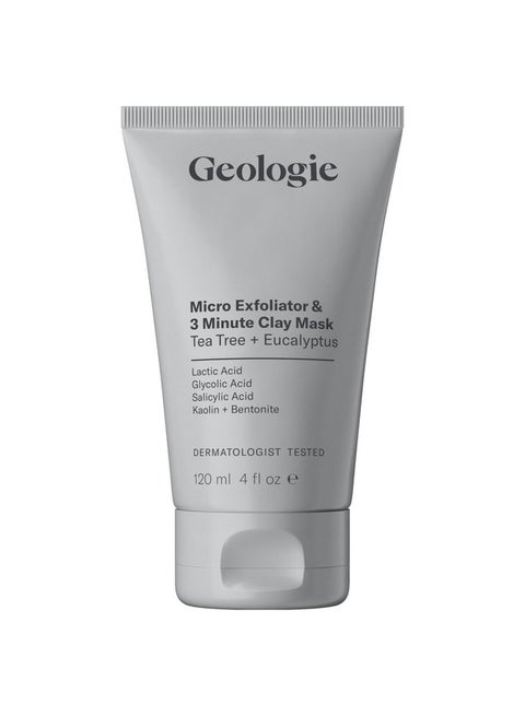 Micro Exfoliator & 3 Minute Clay Mask | Tea Tree + Eucalyptus | 4 Fl Oz