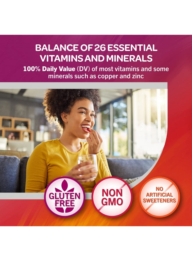 Geritol Geritol, Multivitamin Supplement, Contains B-Vitamins, Antioxidants, Vitamins C, E & D and Iron, 26 Essential Vitamins and Minerals, Gluten-Free, Non-GMO, No Artificial Sweeteners, 40 Tablets  - Image 4