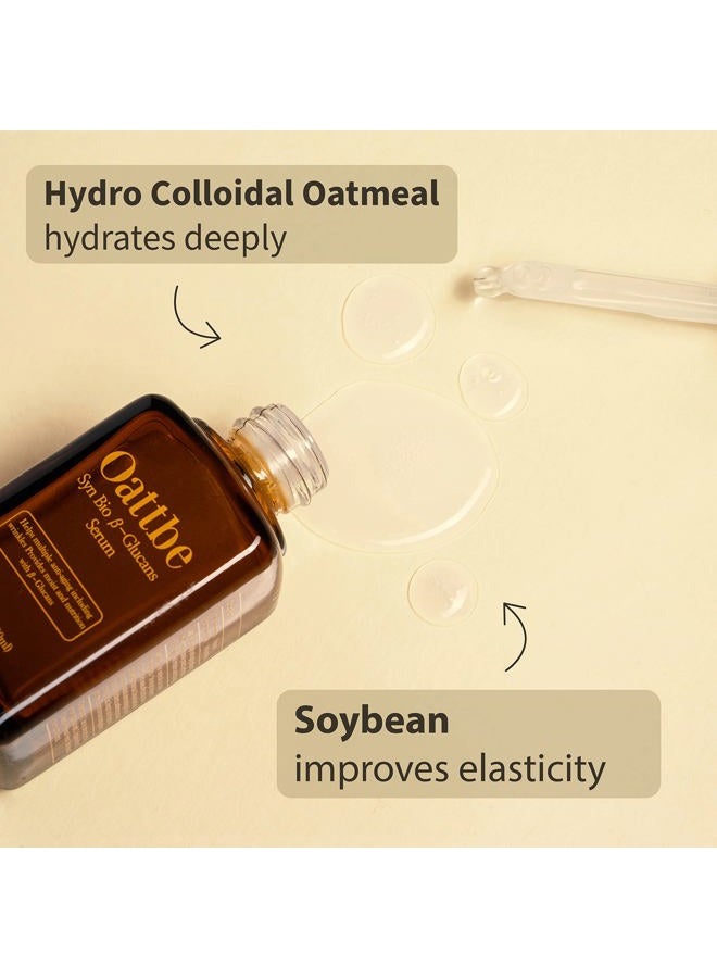 Oattbe Syn Bio Beta Glucan Serum - Intense Hydration Premium Korean Anti Aging Face Serum with Powerful Natural Actives, 1.01 fl.oz - Image 3