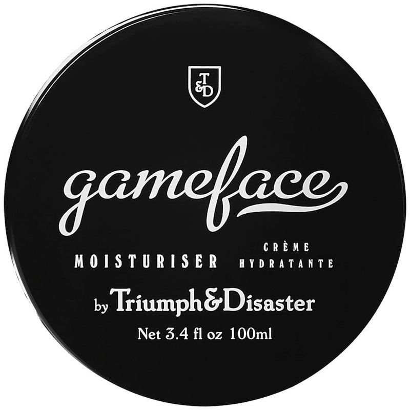 TRIUMPH  DISASTER  Gameface Moisturiser Jar  Hydrating Facial Moisturizer  Lightweight NonGreasy Facial Lotion for Men 34 oz