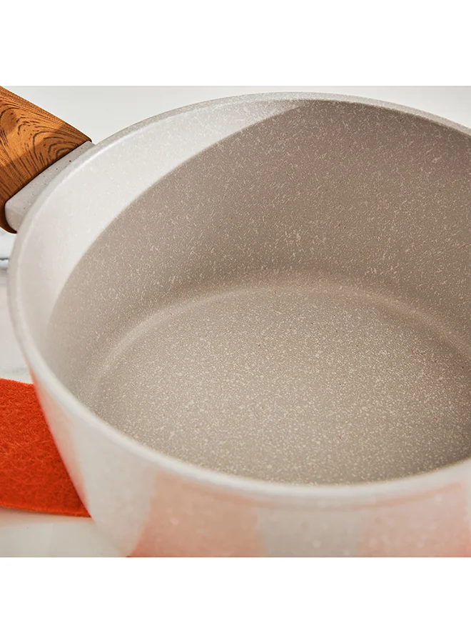 Home Box La Natura Forged Induction Sauce Pan with Lid and Trivet 36 x 14 x 18 cm