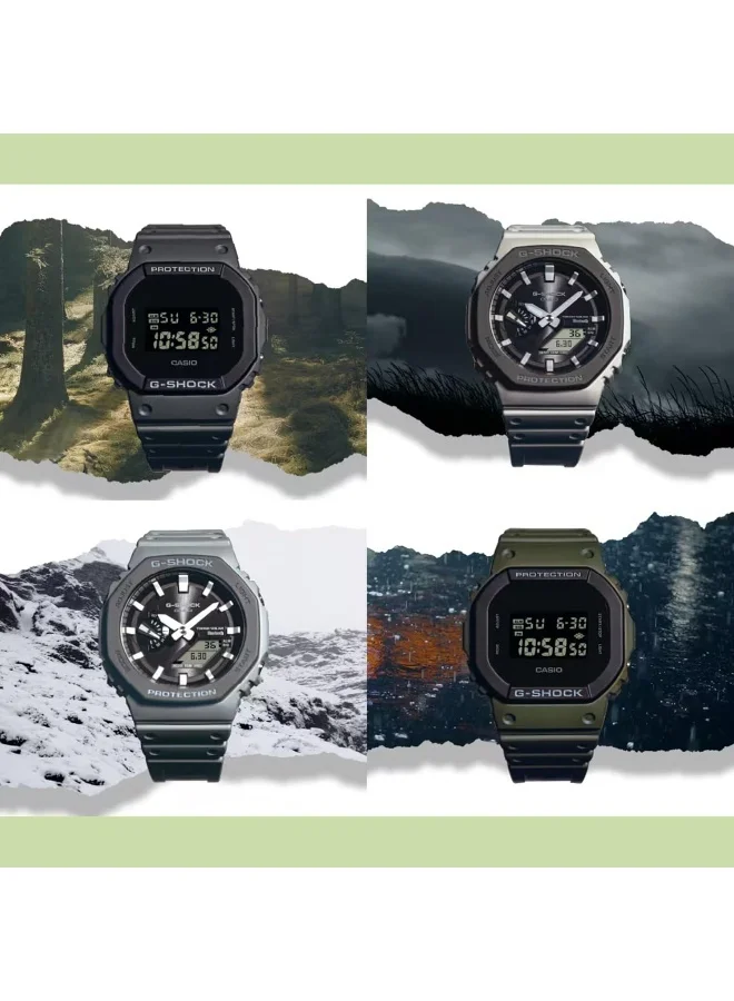 G-SHOCK Men's Resin Analog-Digital Watch GA-B2100LUU-5ADR - 45.4 mm