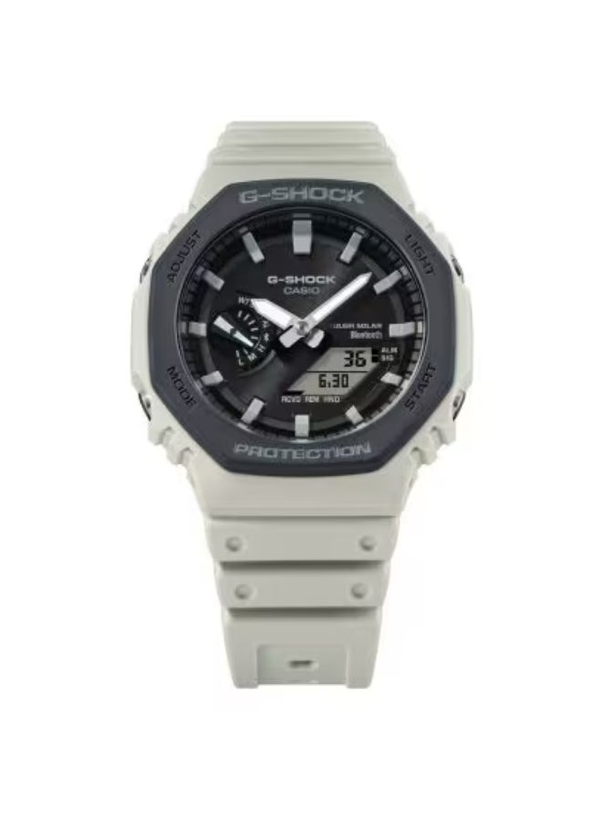 جي شوك ساعة رجالية تناظرية رقمية من الراتنج -- - . مم - Image 2