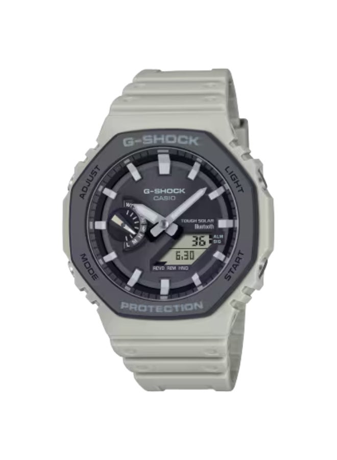 جي شوك ساعة رجالية تناظرية رقمية من الراتنج -- - . مم - Image 1