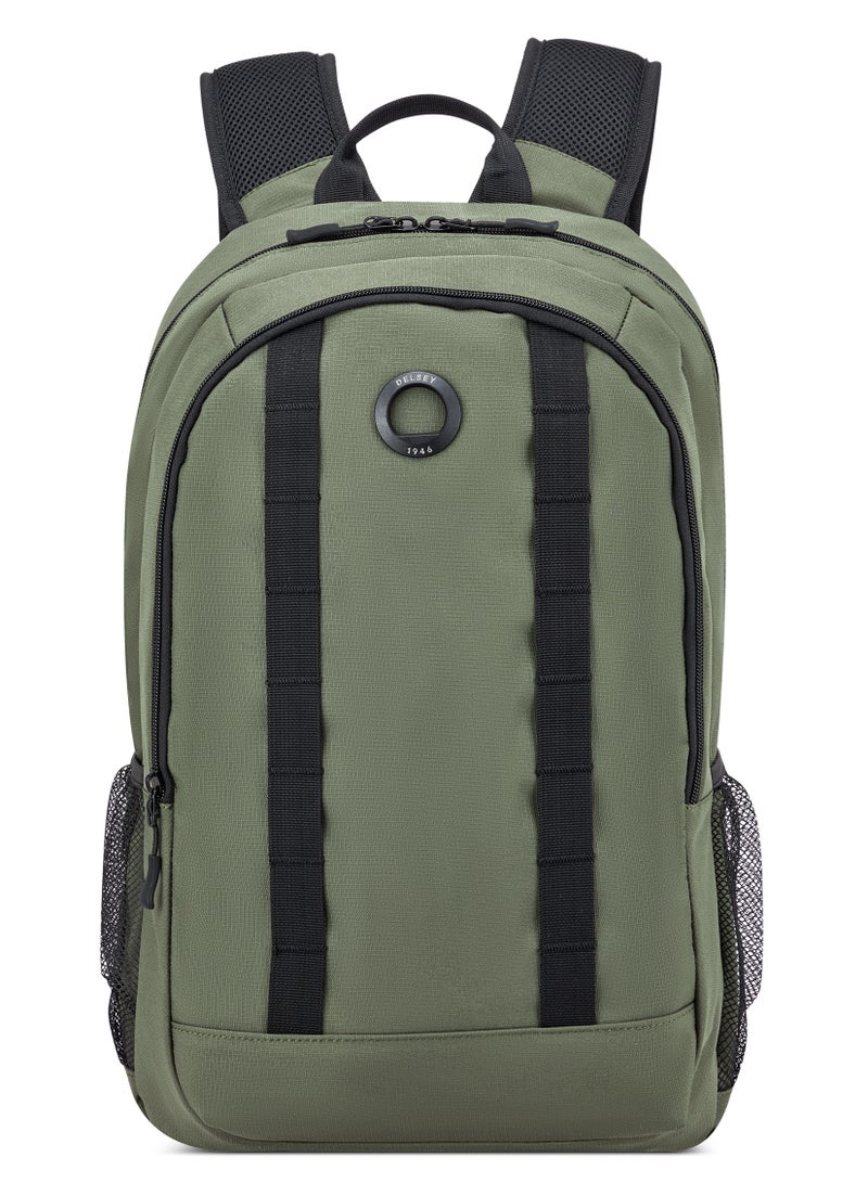 DELSEY PARIS XAVIER Backpack Deep Forest, 15.6 Inch Laptop Backpack, 26L Travel & Work Bag with Laptop Protection, Trolley Sleeve, Bottle Pocket & Organizer Compartments - Image 1