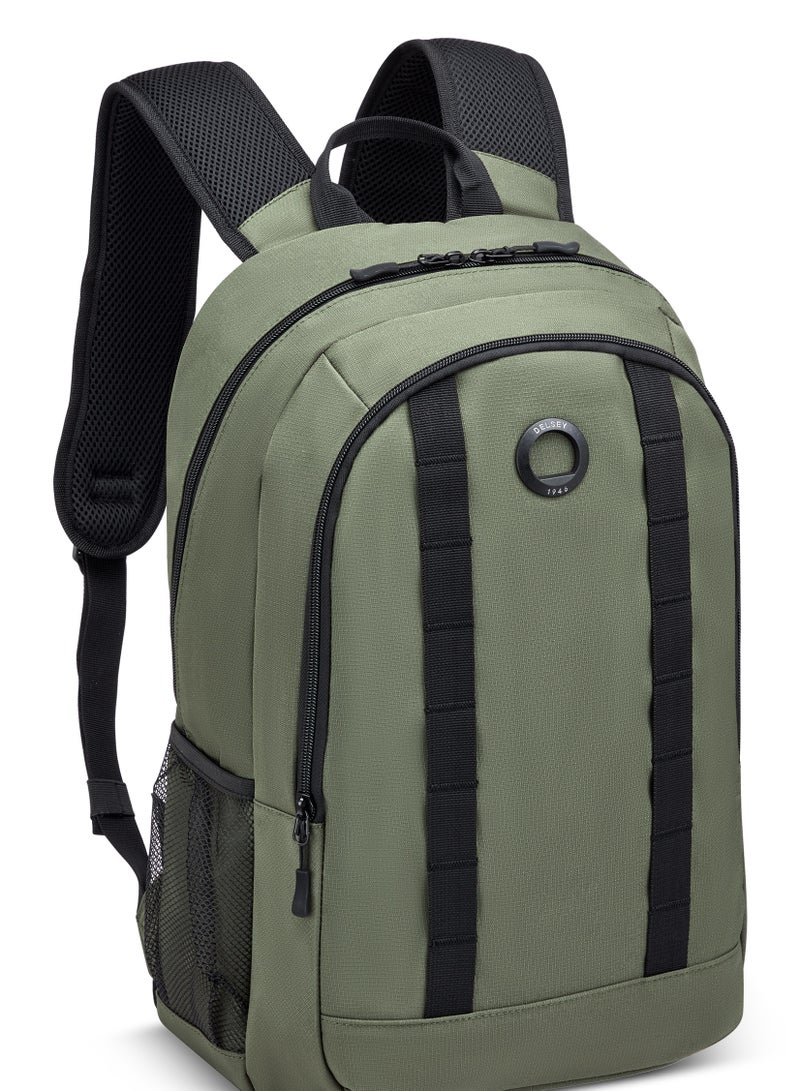 DELSEY PARIS XAVIER Backpack Deep Forest, 15.6 Inch Laptop Backpack, 26L Travel & Work Bag with Laptop Protection, Trolley Sleeve, Bottle Pocket & Organizer Compartments - Image 2