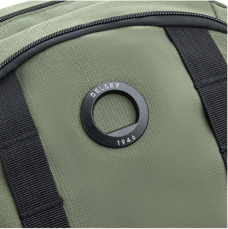 DELSEY PARIS XAVIER Backpack Deep Forest, 15.6 Inch Laptop Backpack, 26L Travel & Work Bag with Laptop Protection, Trolley Sleeve, Bottle Pocket & Organizer Compartments - Image 5