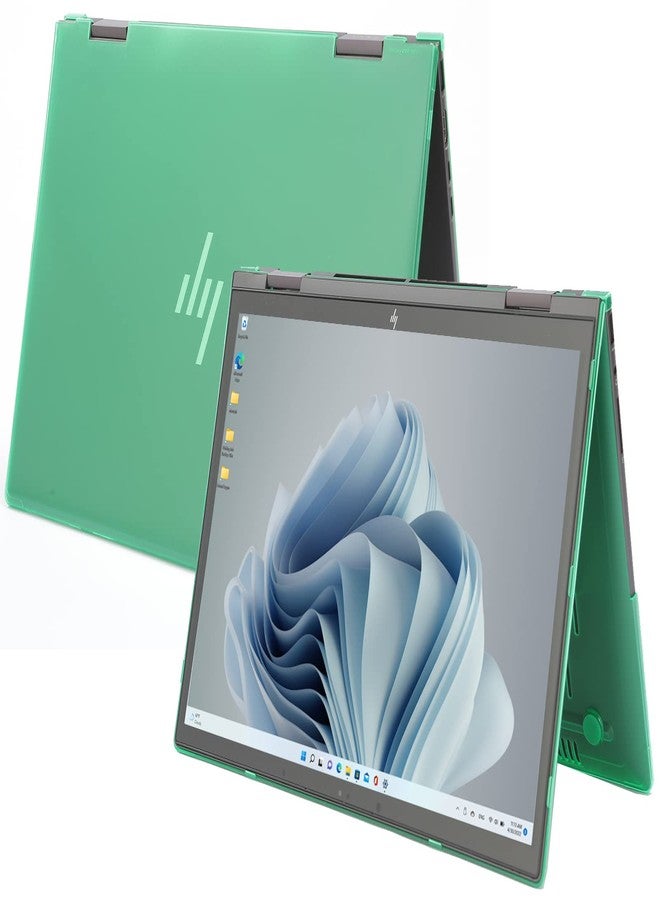 mCover Case ONLY Compatible for 2022~2023 15.6" HP Envy x360 15-EW0000 (Intel CPU) / 15-EY0000 (AMD CPU) Series Laptop (NOT Fitting Any Other HP Models) - Green - Image 1