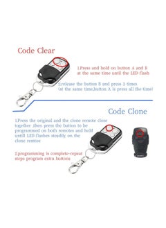 433.92Mhz Universal Wireless Remote Control Keychain,  RF Transmitter for paste Car Garage Gate Door Opener, 3pcs with Slide Cover - pzsku/Z80FB56BF1D7A38C98FC9Z/45/_/1734533082/942d8f28-5ca6-426d-aa78-4a9846f1d771