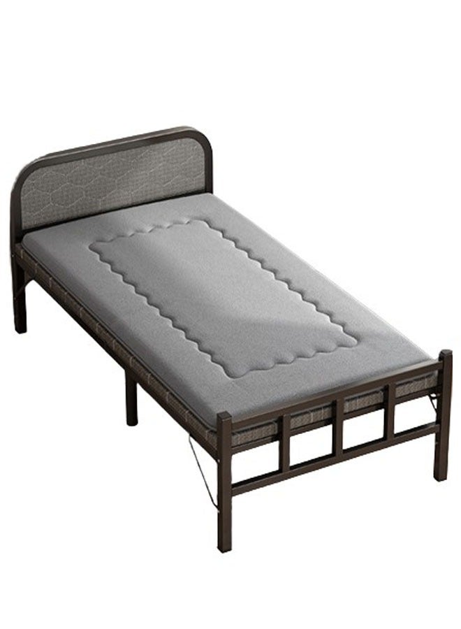 keke Portable Foldaway household Simple Bed companion with Lambwool Matress - Image 2