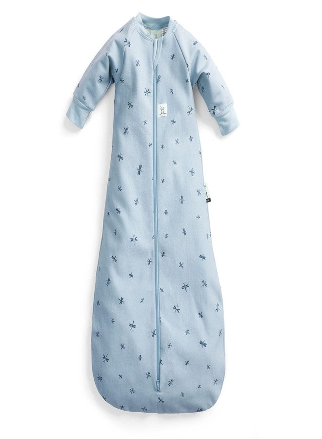 ergoPouch Jersey Sleeping Bag 3.5 TOG – Arms-Out Baby Sleep Sack, Ideal Transition from Swaddling, Slim Fit Keeps Baby Secure & Comfortable, Soft Breathable Fabric (8-24 Months, Dragonflies) - Image 1