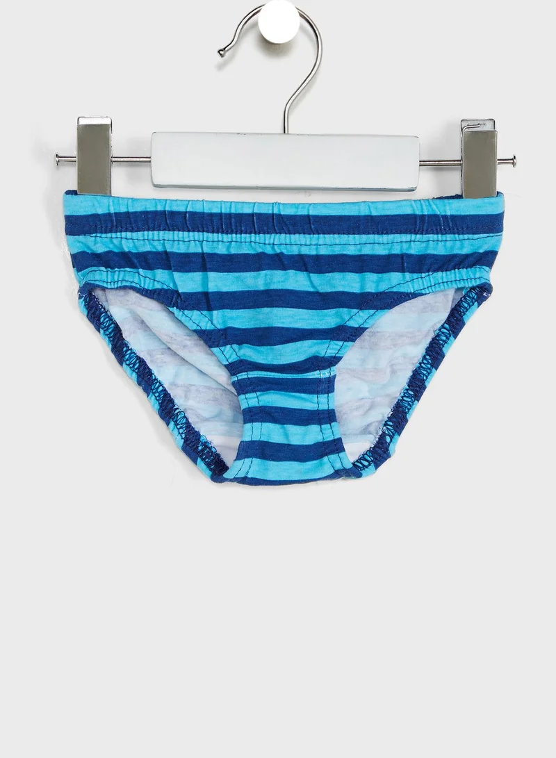 MINOTI Kids 5 Pack Assorted Briefs