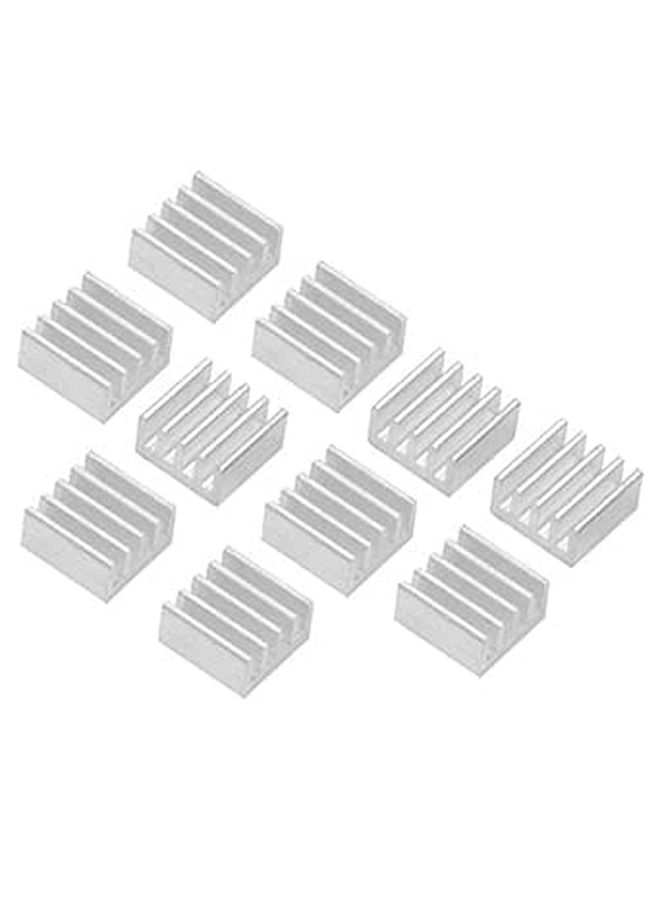 10 Aluminum Adhesive Heat Sinks For 3D Printer A4988 - Image 1
