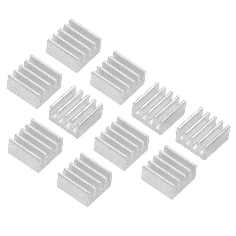 10 Aluminum Adhesive Heat Sinks For 3D Printer A4988 - Image 2